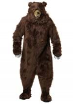 Adult Deluxe Grizzly Bear Costume w/Ani-Motion Mas Alt 1