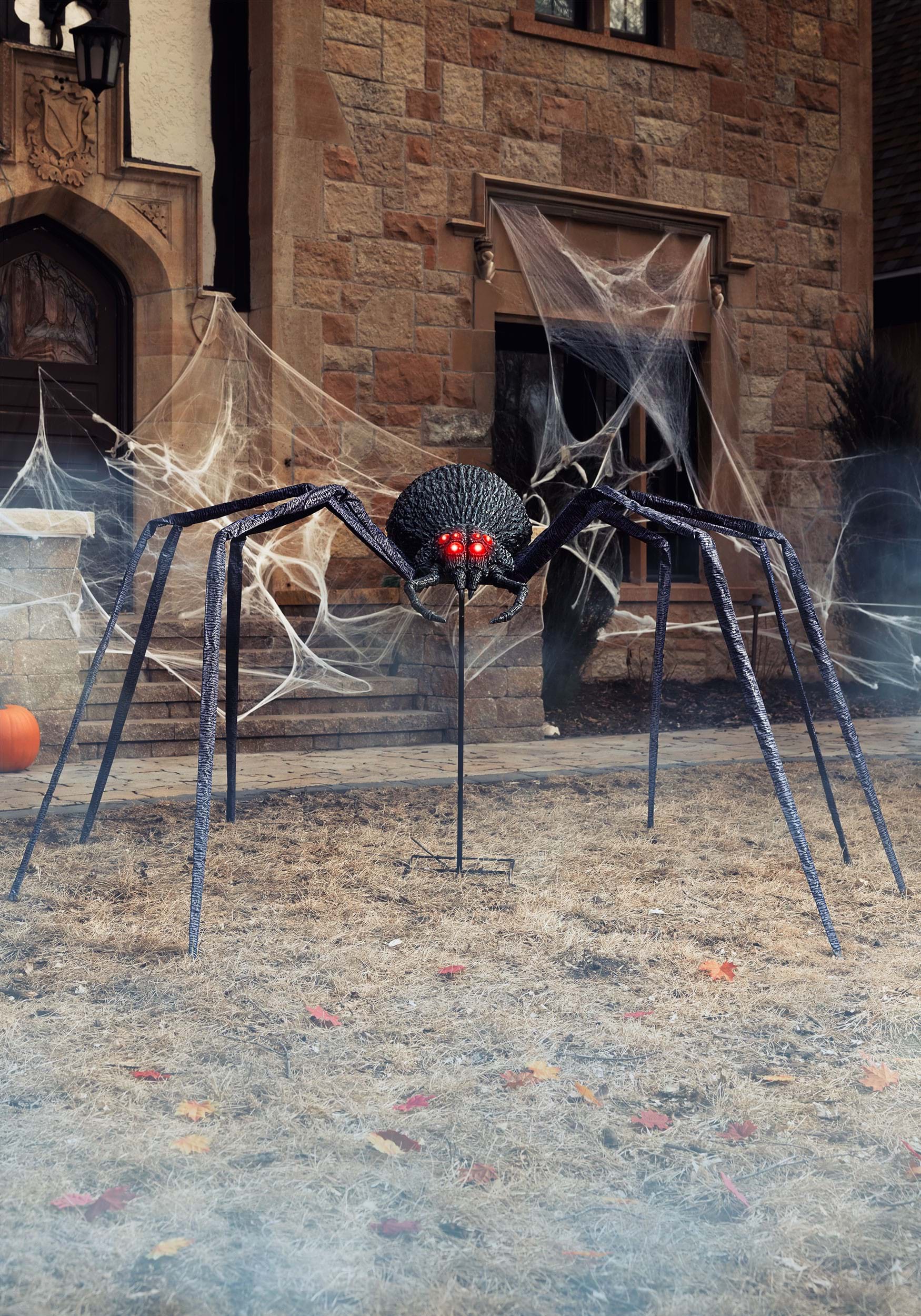 8.8FT Leggs the Giant Spider Yard Halloween Decoration | Spider Decorations