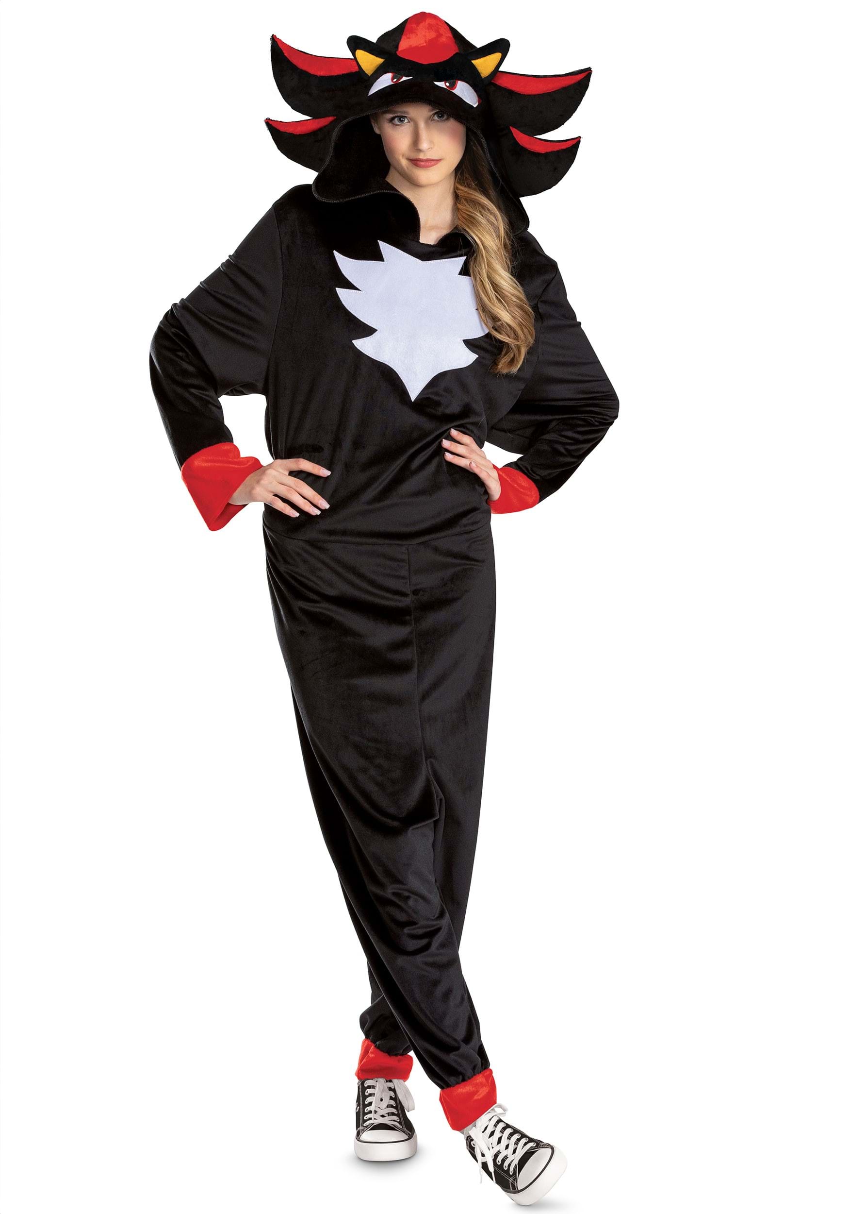 Sonic the Hedgehog Adult Shadow Fancy Dress Costume | Video Game Fancy Dress Costumes