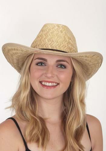 Straw Western Hat | Cowboy Costume Accessories