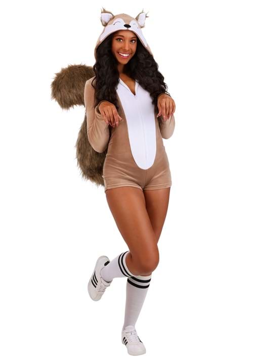 Womens Sassy Brown Squirrel Costume
