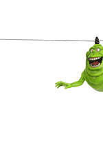 10 In. Ghostbusters Hanging Swinging Slimer Prop Alt 1