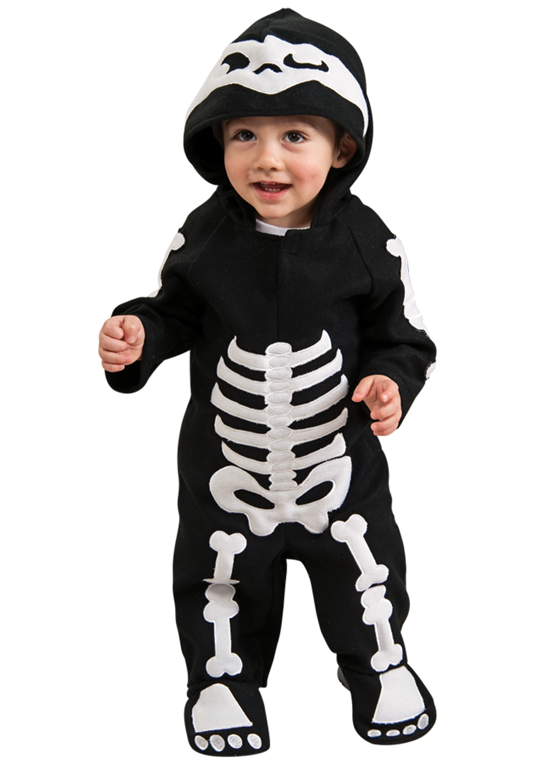 Photos - Fancy Dress Rubies Costume Co. Inc Infant / Toddler Skeleton  Costume | Hal 