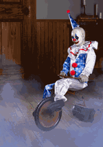 3FT Tricycle Doll Animatronic Decoration