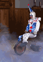 3FT Tricycle Doll Animatronic Decoration