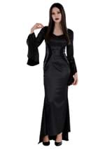 WOMENS WEDNESDAY MORTICIA COSTUME Alt 1