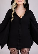 Cozy Fleece Bat Zip Up Alt 6