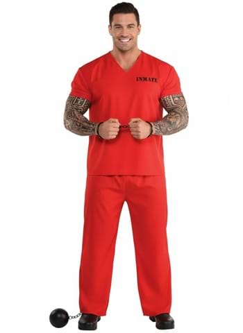 Incarcerated Uniform Adult Costume UPD