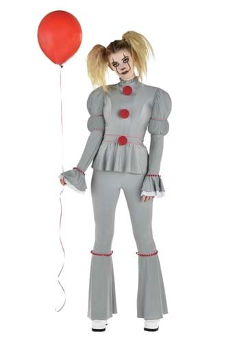 Plus Size IT Pennywise Clown Costume for Women