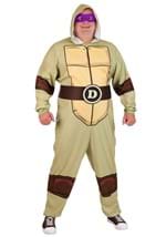 Plus Size TMNT Hooded Jumpsuit Costume Alt 2