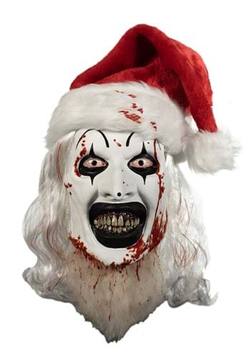 Terrifier 3 Art the Clown Santa Deluxe Latex Mask