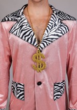 Men's Pink 70's Pimp Suit Costume Alt 2