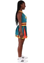 Womens Green Cheerleader Costume Alt 3