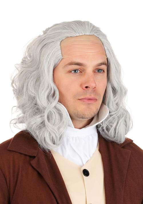 Adult Classic Ben Franklin Costume Wig