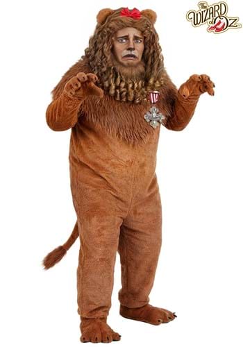 Plus Size Premium Wizard of Oz Cowardly Lion Costume