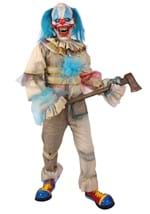 Crazy Clown Costume With Chuck the Clown Mask Alt 1