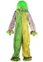 Adult Green Carousel Clown Costume with Mask Alt 1