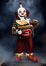 6.6 ft. Laugh Track Jack the Sinister Smiling Clown Animatro