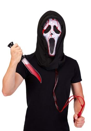 Ghost Face Bleeding Mask Knife Kit