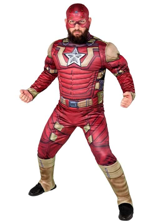 Mens Deluxe Red Guardian Thunderbolts Costume