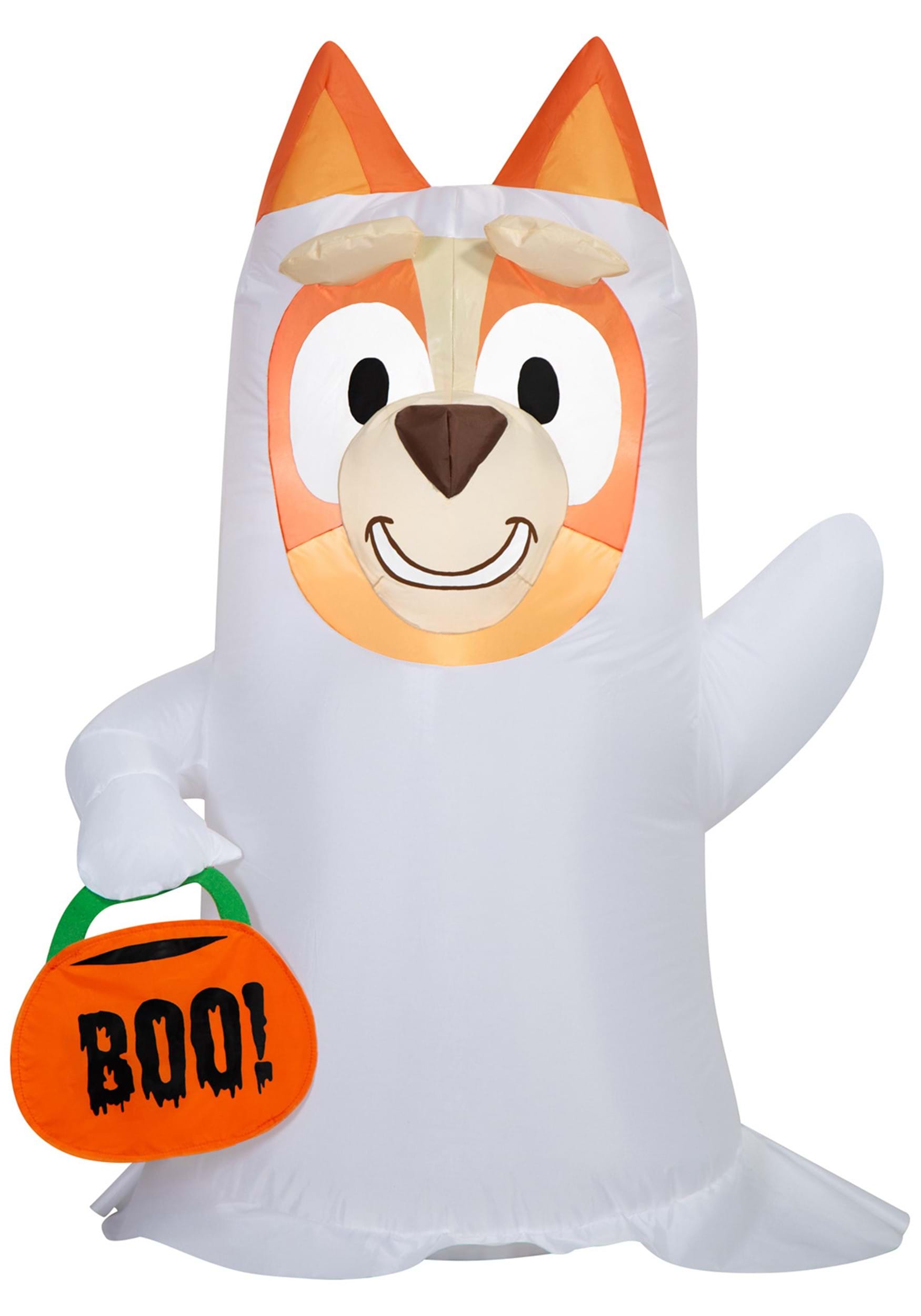 3.5FT Bluey Inflatable Ghost Bingo Decoration | Inflatable Decorations