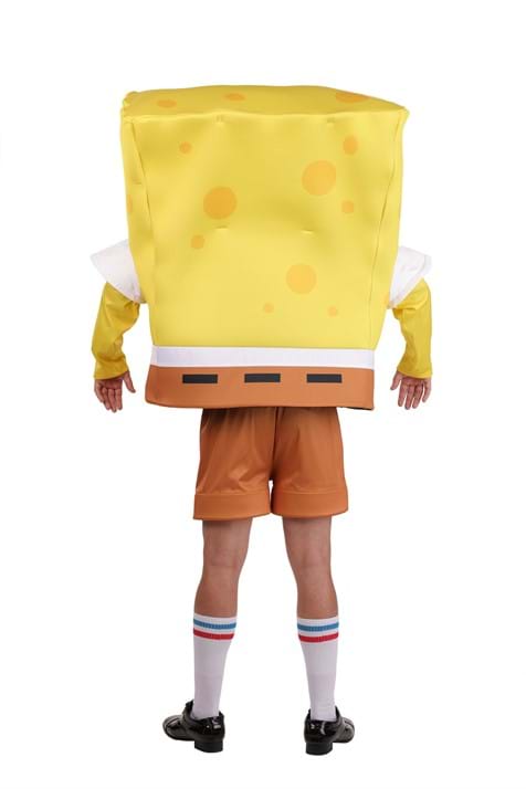 Adult Deluxe SpongeBob Costume Nickelodeon Costumes adult-deluxe-spongebob-costume-nickelodeon-costumes