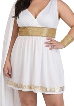 Plus Size Gentle Beauty Goddess Costume Alt 6