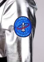 Sexy Womens Silver Astronaut Costume Romper Alt 5