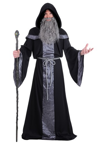 Mens Regal Court Wizard Costume Robe