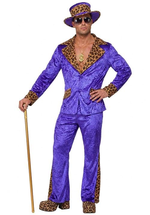Men's Purple Classic Pimp Costume update
