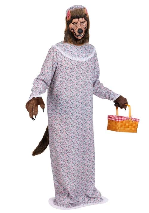 Mens Granny Wolf Costume
