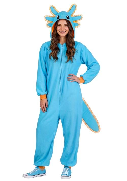 Adult Blue Axolotl Costume