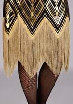Plus Size Women's Art Deco Flapper Costume Alt 3
