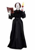 5.7 ft. Lorelai the Ghostly Librarian Animatronic  Alt 6
