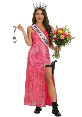 Womens Congenial Federal Agent Costume