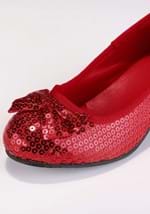 Women's Red Sequin Shoe Alt 2