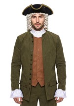 Colonial Tricorn Hat Costume Accessory Kit Alt 1