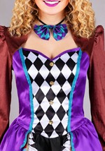Women's Deluxe Raving Mad Hatter Costume Alt 2