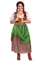 Plus Size Womens Renaissance Tavern Maiden Costume