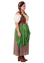Plus Size Womens Renaissance Tavern Maiden Costume Alt 3