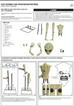 4.5FT Little Grey Man Alien Animatronic Decoration 8