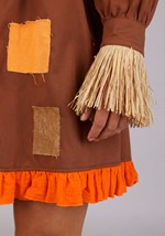 Women's Perfectly Patched Scarecrow Costume Alt 2