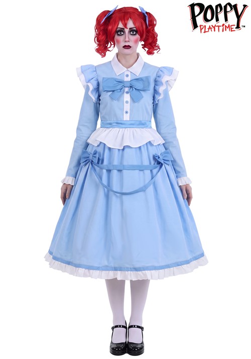 Womens Poppy Playtime Poppy Costume Dress