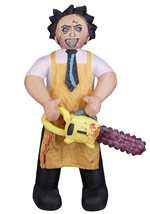 8ft Leatherface Inflatable Decoration Alt 3
