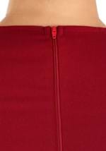 Plus Size Deluxe Red Cloak Costume Alt 11