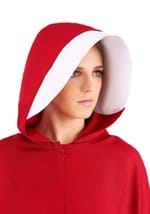 Women's Red Cloak Costume Alt 7