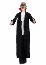5.5 Ft. Shaking Silas Hanging Vampire Animatronic Decoration