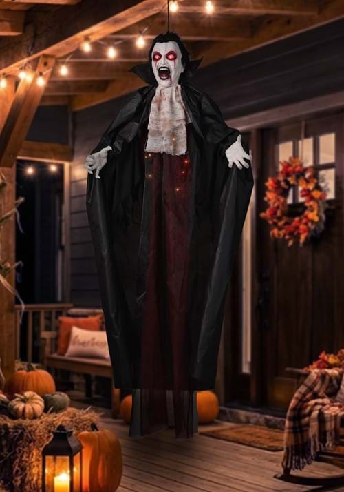 Lucent Lucien Hanging Vampire Animatronic Decoration