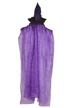 7 Ft. Luxara the Lavender Witch Hanging Decoration Alt 3