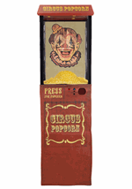 Kernelias the Popcorn Clown Animatronic Decoration Alt 1